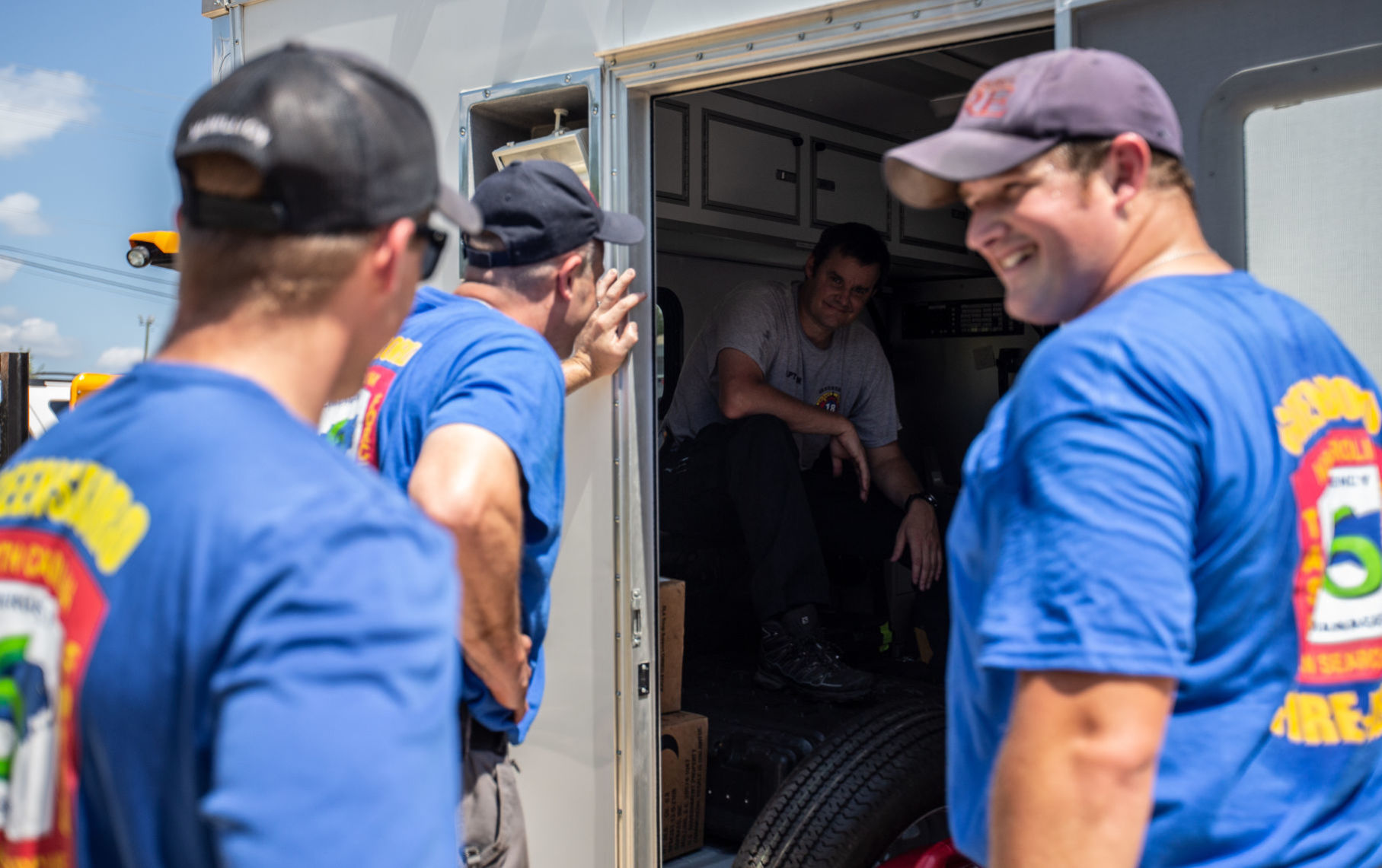 Greensboro Fire Department heads to the coast